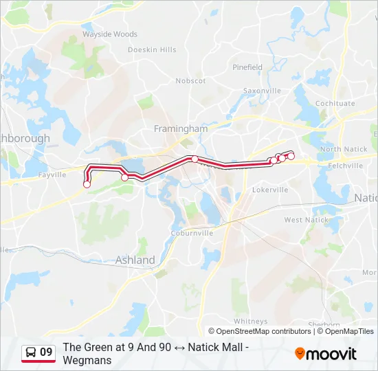09 Bus Line Map