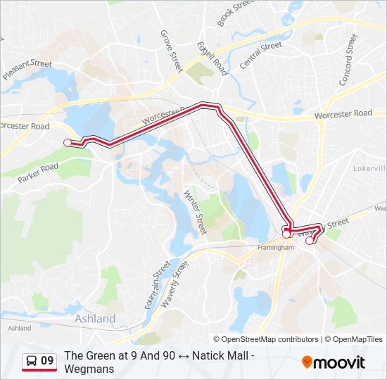 09 Bus Line Map