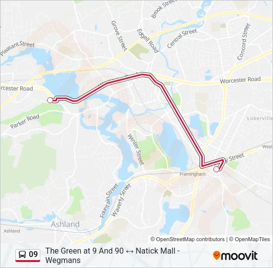 09 Bus Line Map