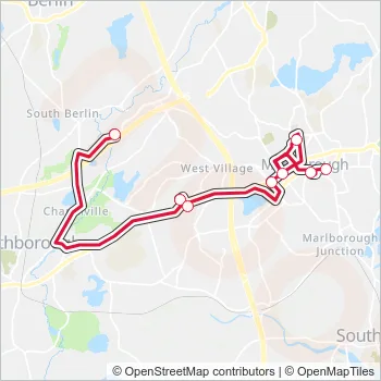 07C Bus Line Map