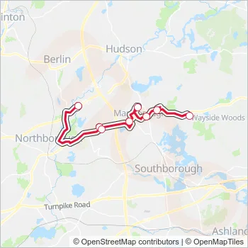 07C Bus Line Map