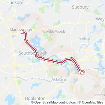 07C Bus Line Map