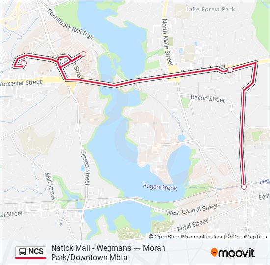 Mapa de NCS de autobús