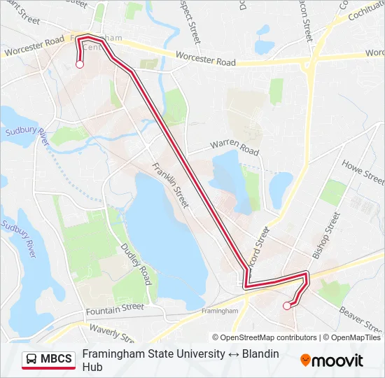 MBCS Bus Line Map