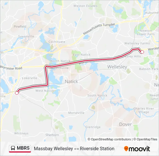 MBRS Bus Line Map