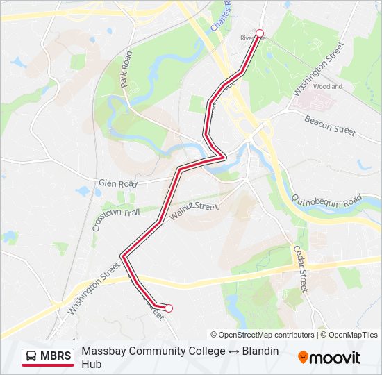 MBRS Bus Line Map