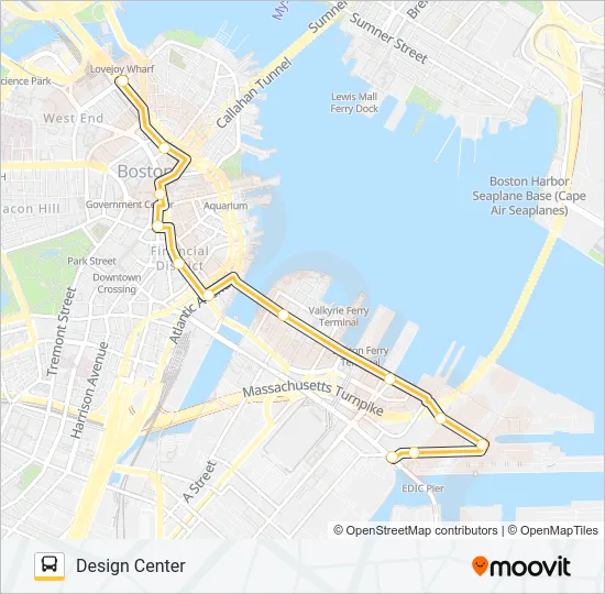 4 Bus Line Map