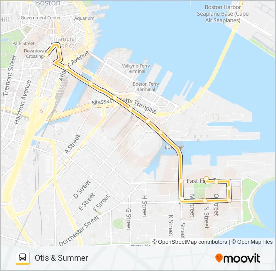 7 Bus Line Map