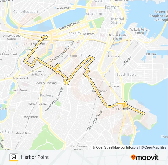 8 Bus Line Map