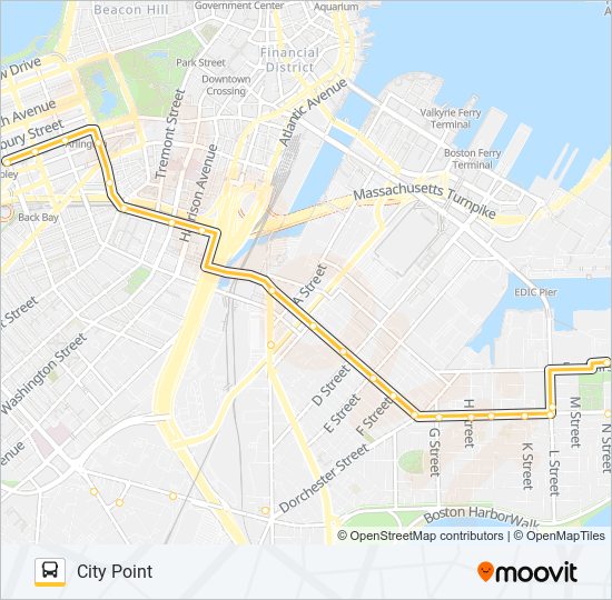 9 Bus Line Map