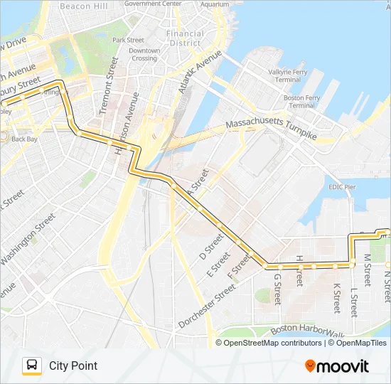 9 Bus Line Map
