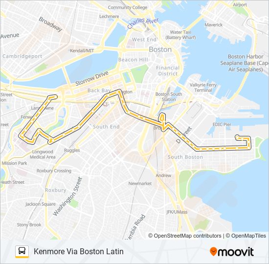 9 bus Line Map