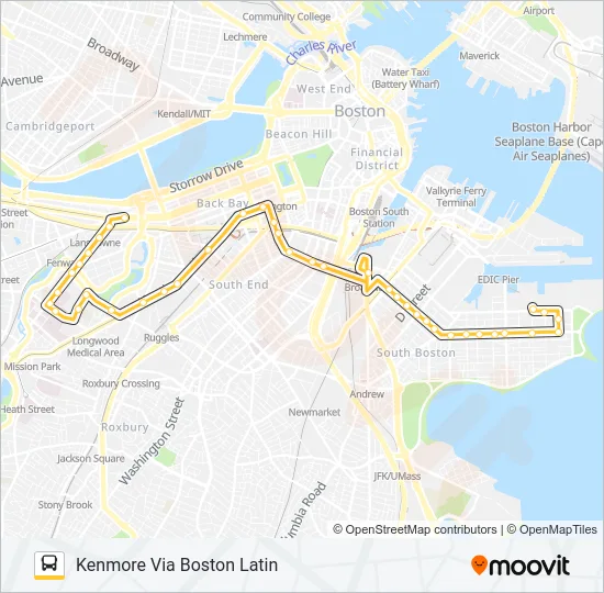 9 Bus Line Map