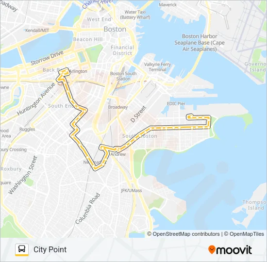 10 Bus Line Map
