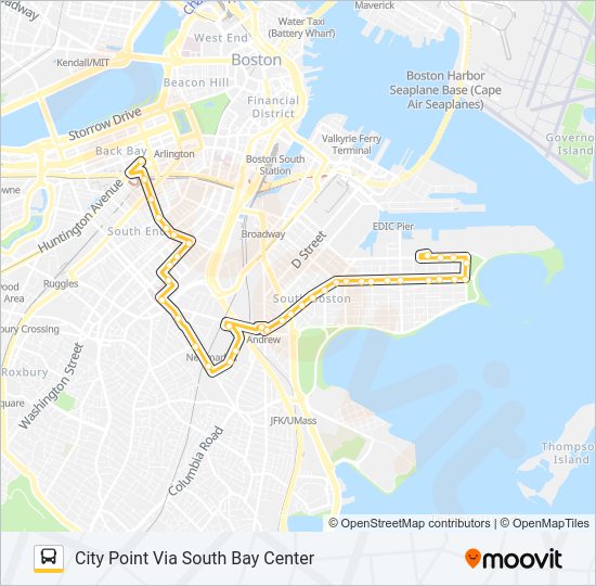 10 Bus Line Map