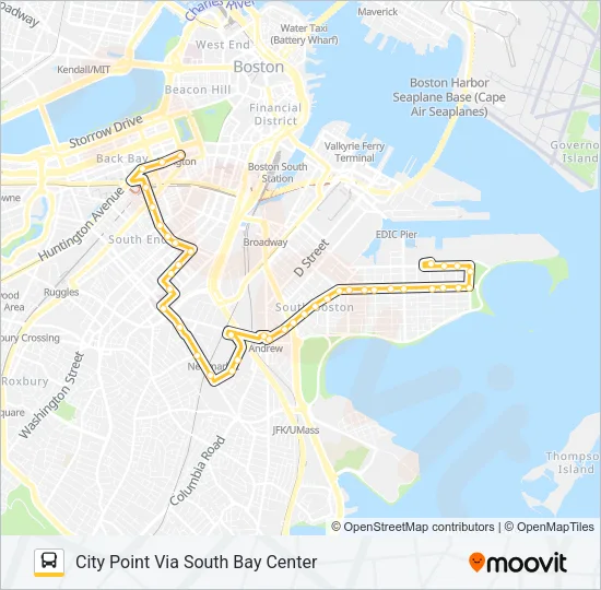 10 Bus Line Map