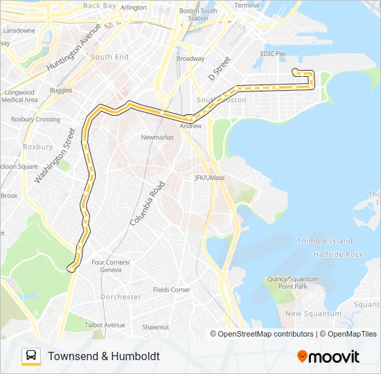 10 Bus Line Map