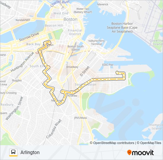 10 Bus Line Map