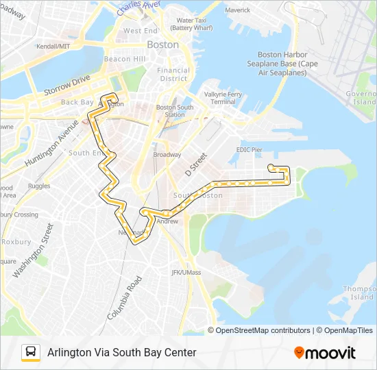 10 Bus Line Map