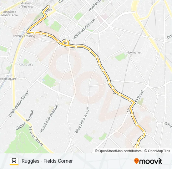 15 Bus Line Map