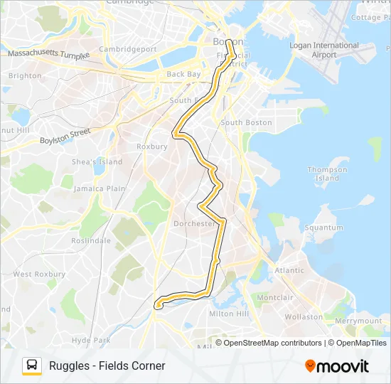 15 Bus Line Map