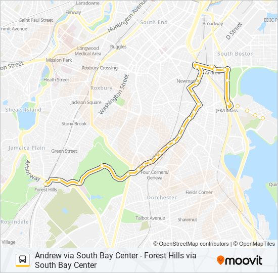 16 bus Line Map