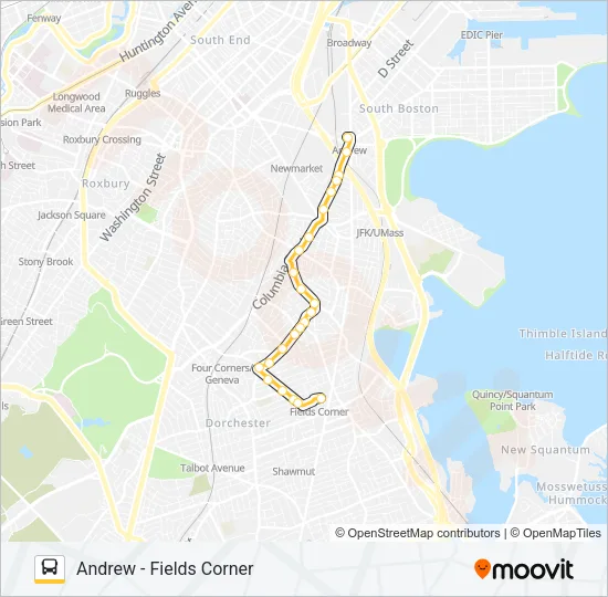 17 Bus Line Map