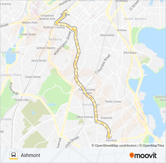 23 Bus Line Map