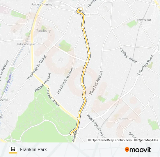 23 Bus Line Map