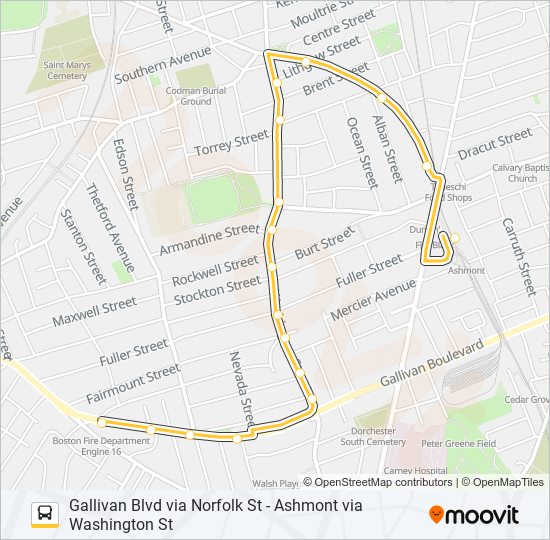 26 Bus Line Map