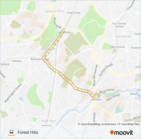 30 Bus Line Map
