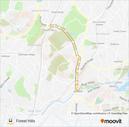 31 Bus Line Map