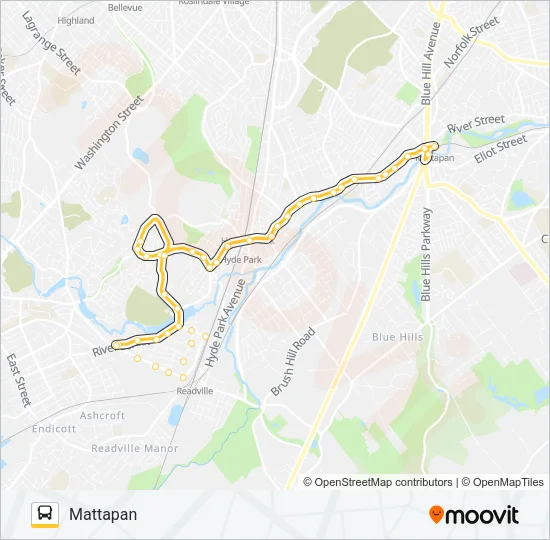 33 Bus Line Map