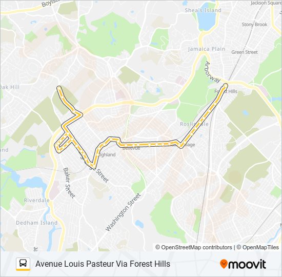 37 bus Line Map