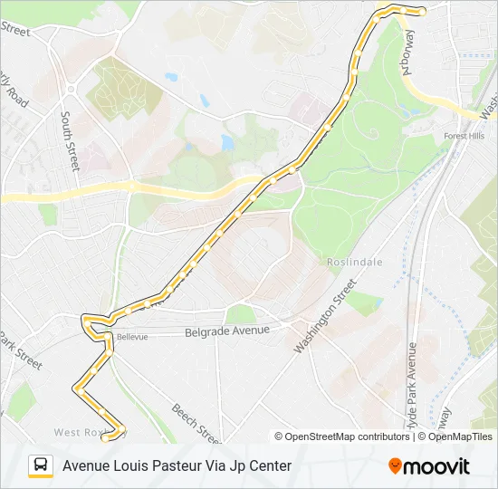 Mapa de 38 de autobús