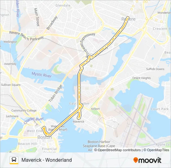 116 Bus Line Map