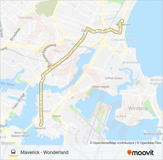 117 Bus Line Map