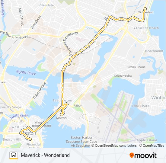 117 Bus Line Map