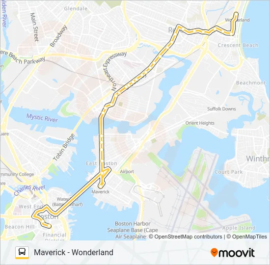 117 Bus Line Map