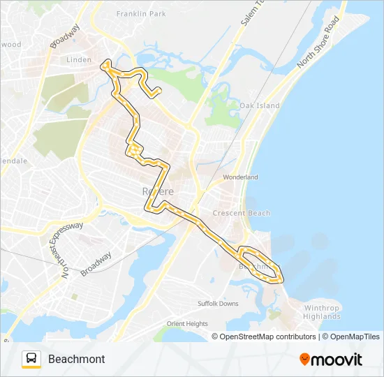119 Bus Line Map