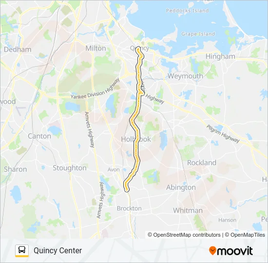 230 Bus Line Map