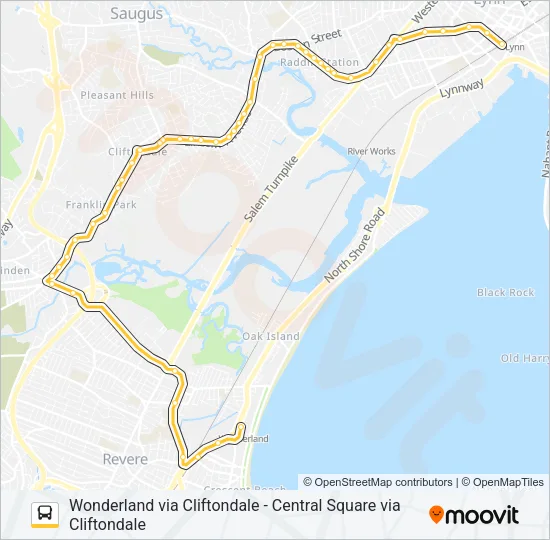 426 Bus Line Map