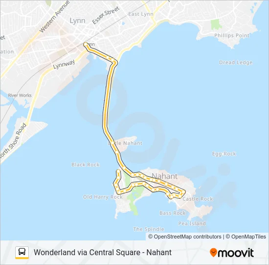 439 Bus Line Map