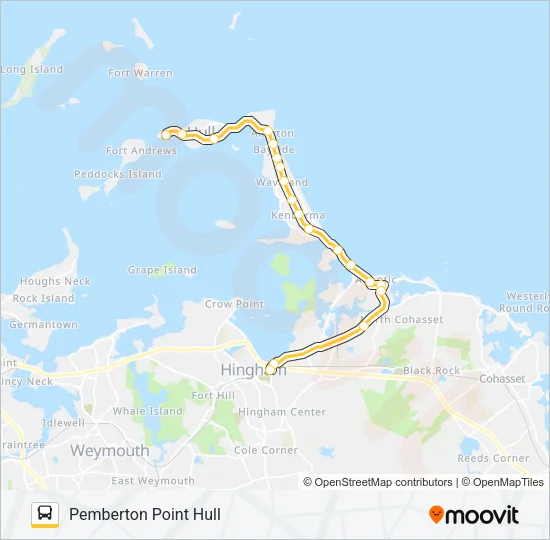 714 Bus Line Map