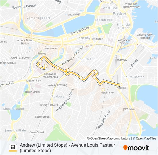 CT3 Bus Line Map