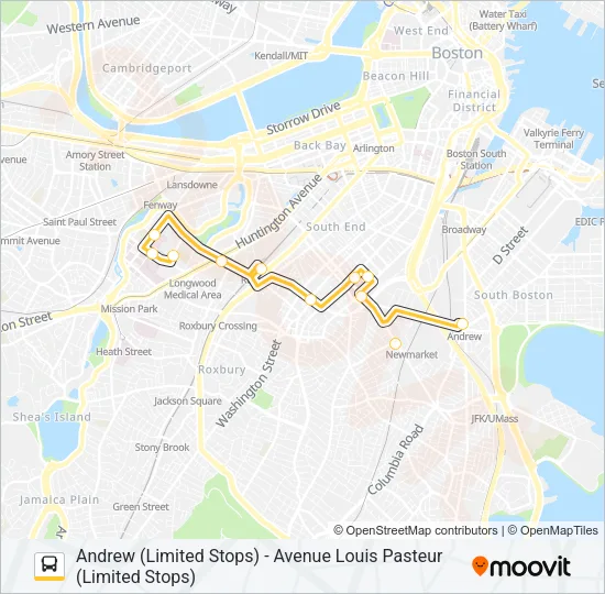 CT3 Bus Line Map