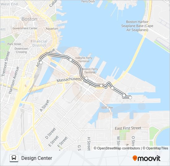 SL2 Bus Line Map