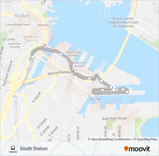 SL2 Bus Line Map