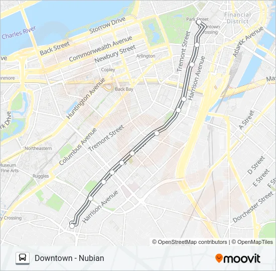 SL5 Bus Line Map