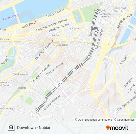 SL5 Bus Line Map